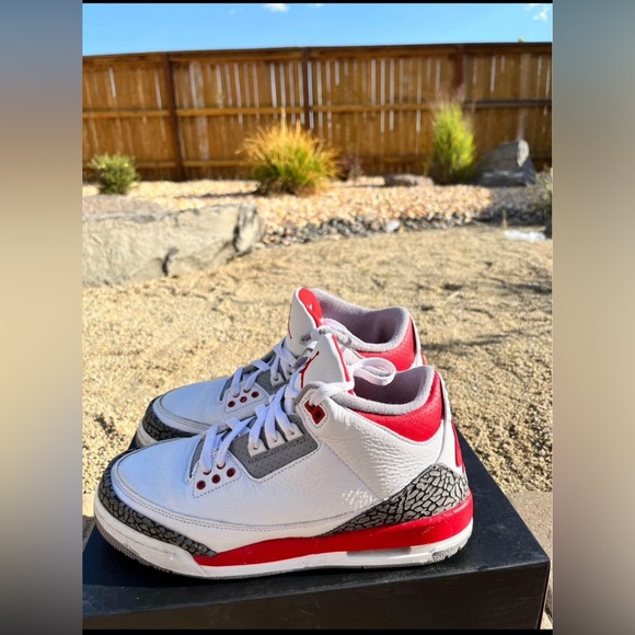 Sale 🔥🔥Jordan 3 fire red OG box 7y - Picture 3 of 6